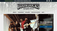 Desktop Screenshot of boondockspub.com